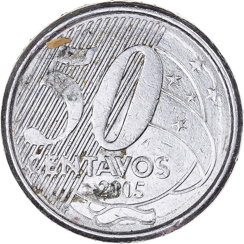 Moneta, Brazylia, 50 Centavos, 2005