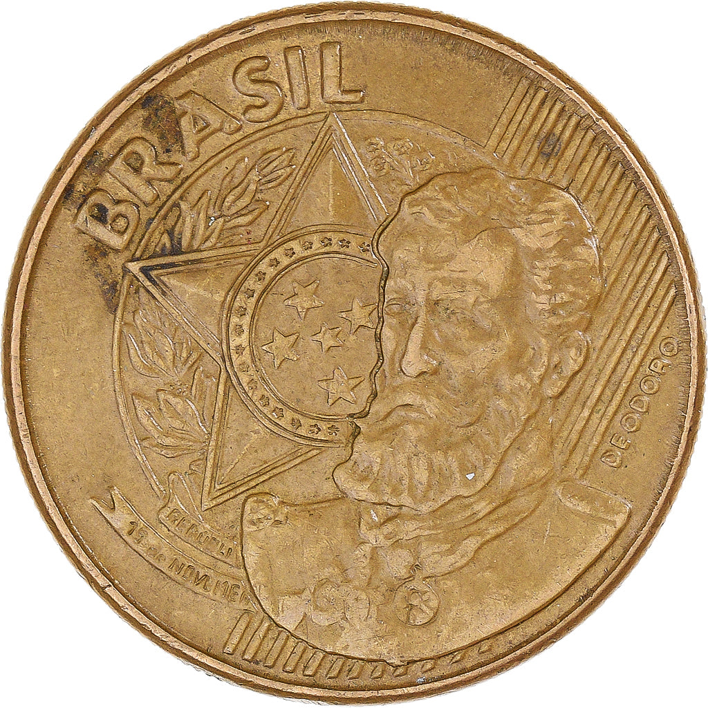 Monnaie, Brésil, 25 Centavos, 2003