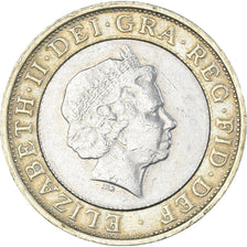 Grande-Bretagne, 2 Pounds, 2001, Bimétallique, TTB