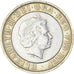 Great Britain, 2 Pounds, 2001, Bi-Metallic, EF(40-45)