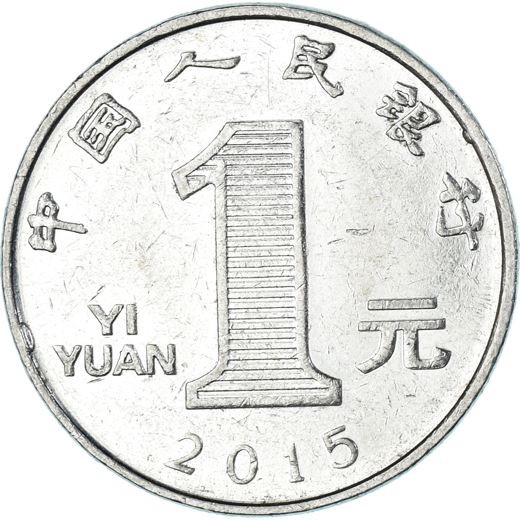 Munten, China, Yuan, 2015