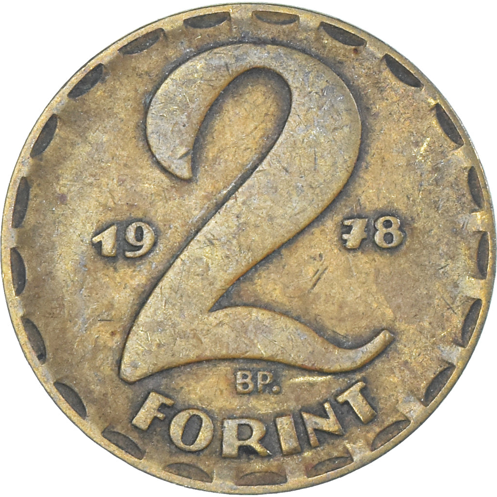 Munten, Hongarije, 2 Forint, 1978