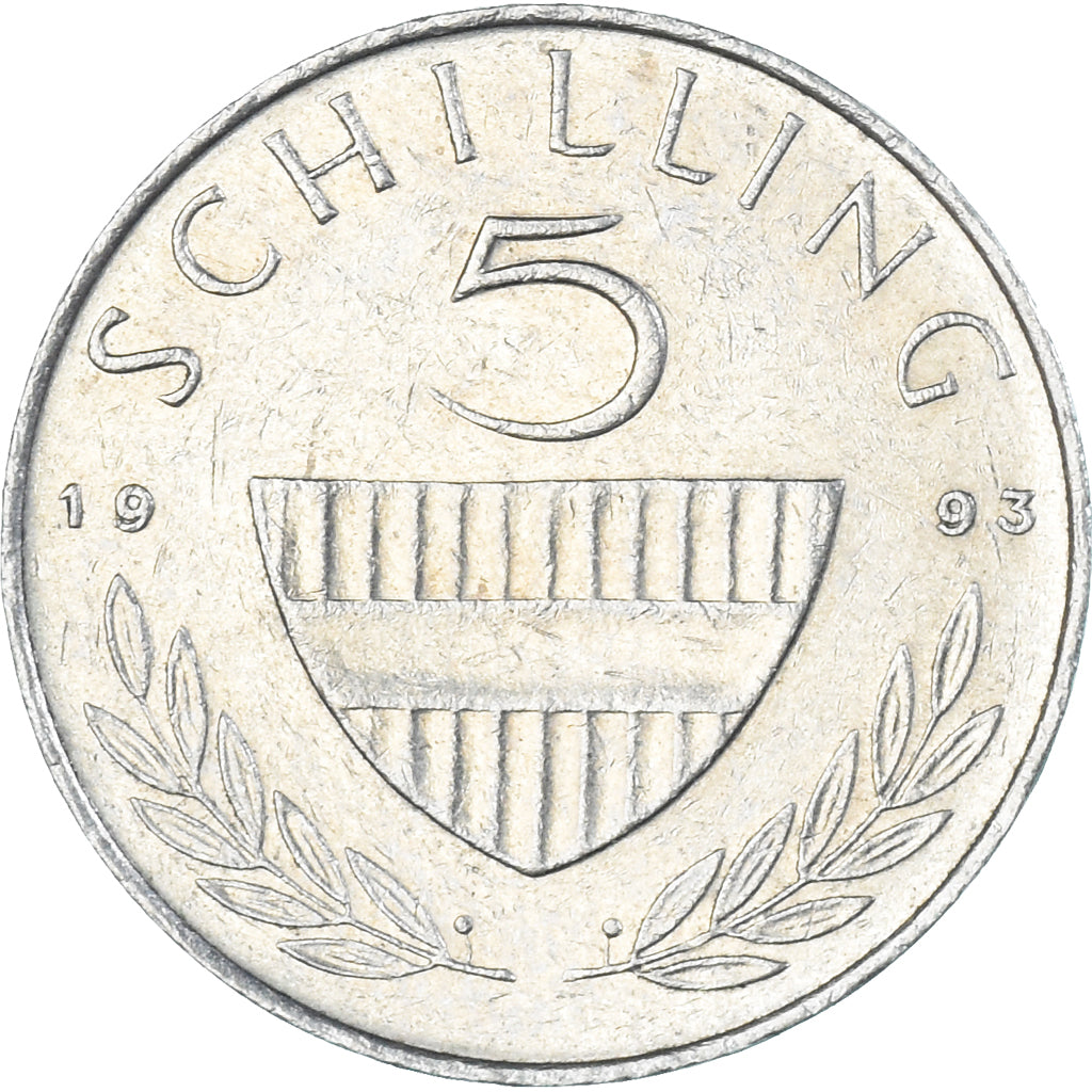 Munten, Oostenrijk, 5 Schilling, 1993