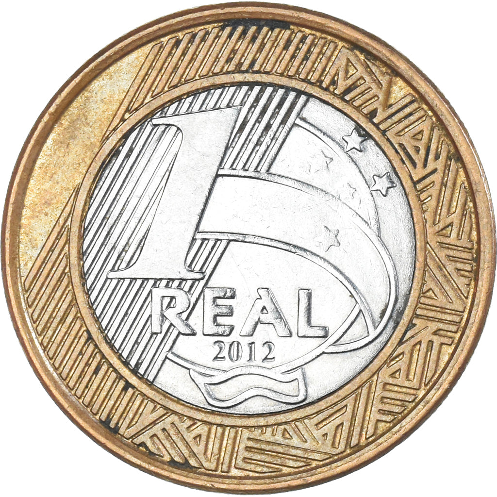 Moneda, Brasil, Real, 2012