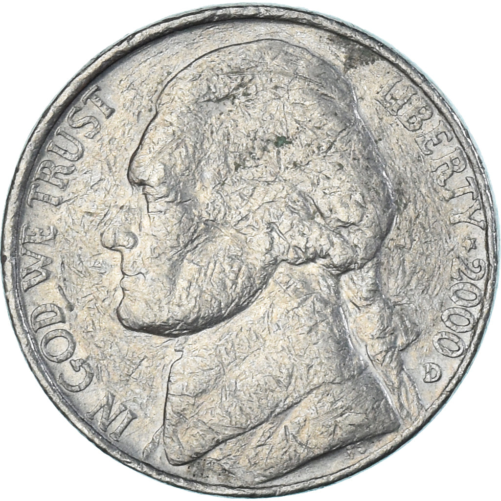Munten, Verenigde Staten, 5 Cents, 2000