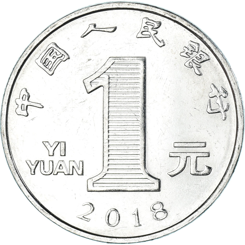 Moneta, Cina, Yuan, 2018