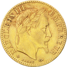 Coin, France, Napoleon III, Napoléon III, 10 Francs, 1865, Paris, EF(40-45)