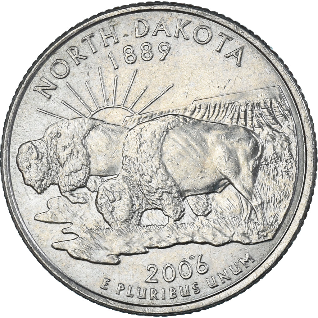 Moneda, Estados Unidos, Quarter, 2006