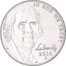 Coin, United States, 5 Cents, 2014