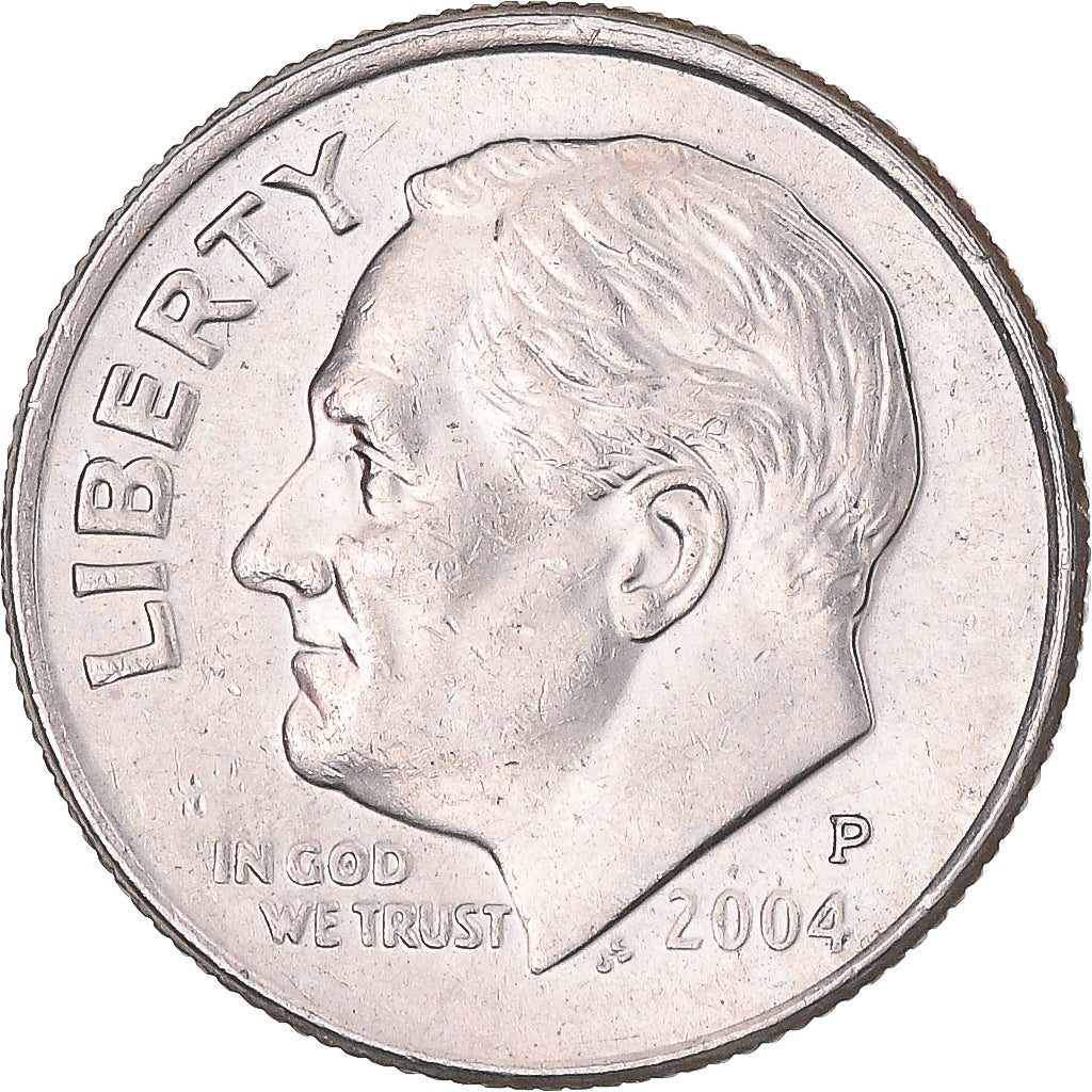 Moeda, Estados Unidos da América, Dime, 2004