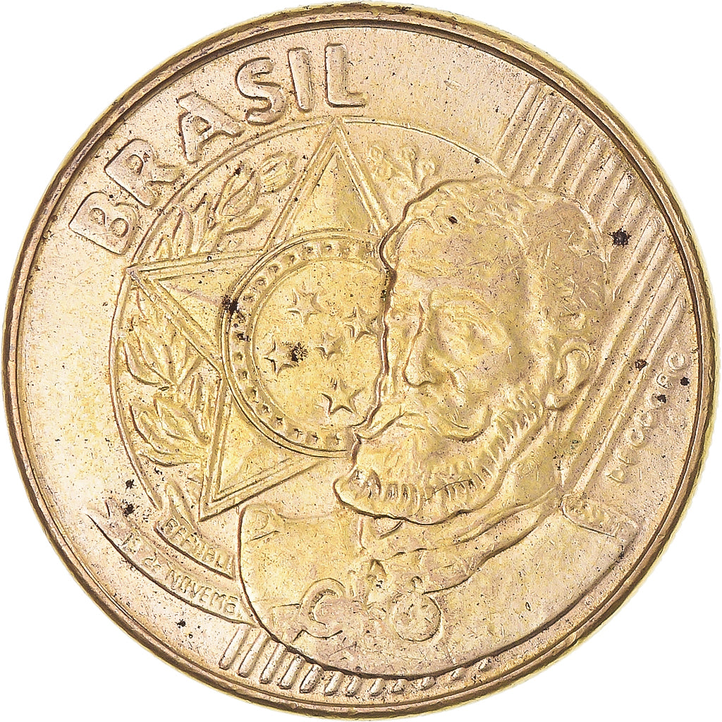 Coin, Brazil, 25 Centavos, 2017