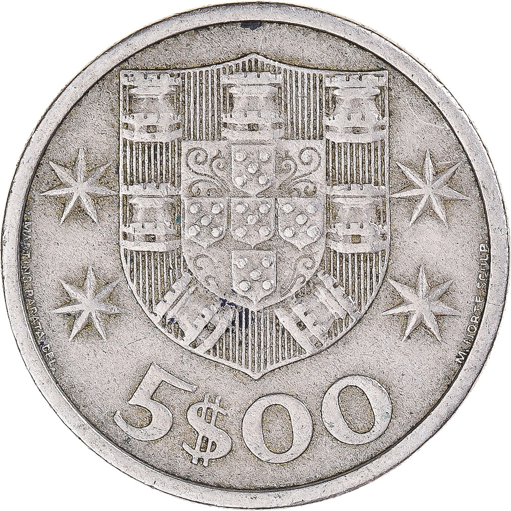 Moneda, Portugal, 5 Escudos, 1969
