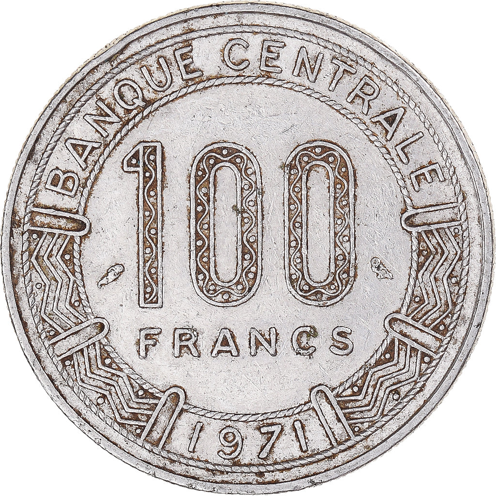 Munten, Kameroen, 100 Francs, 1971