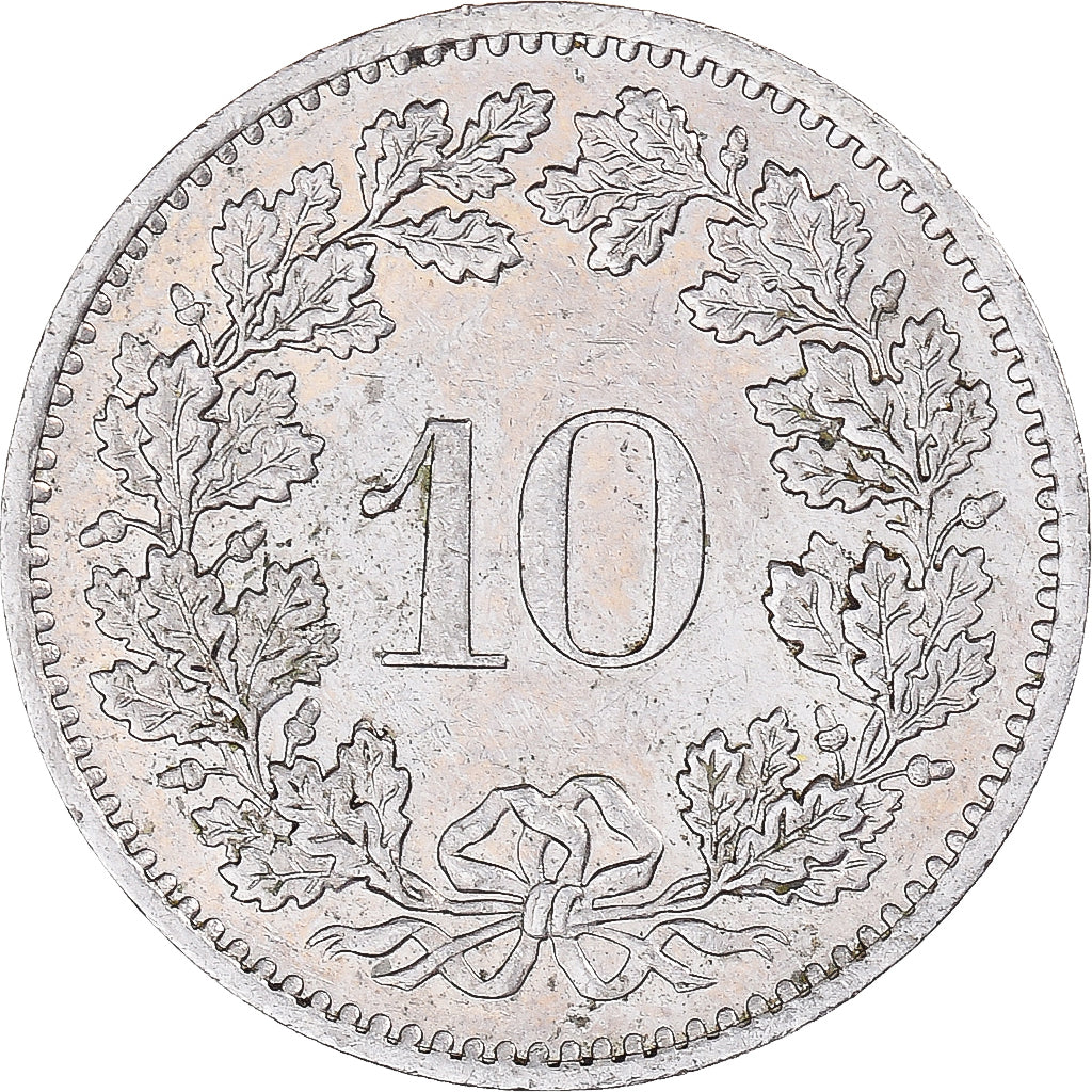 Monnaie, Suisse, 10 Rappen, 1982