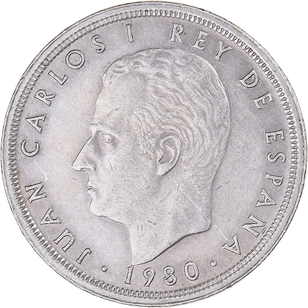 Münze, Spanien, 50 Pesetas, 1980