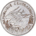 Münze, Central Africa, 100 Francs, 1971