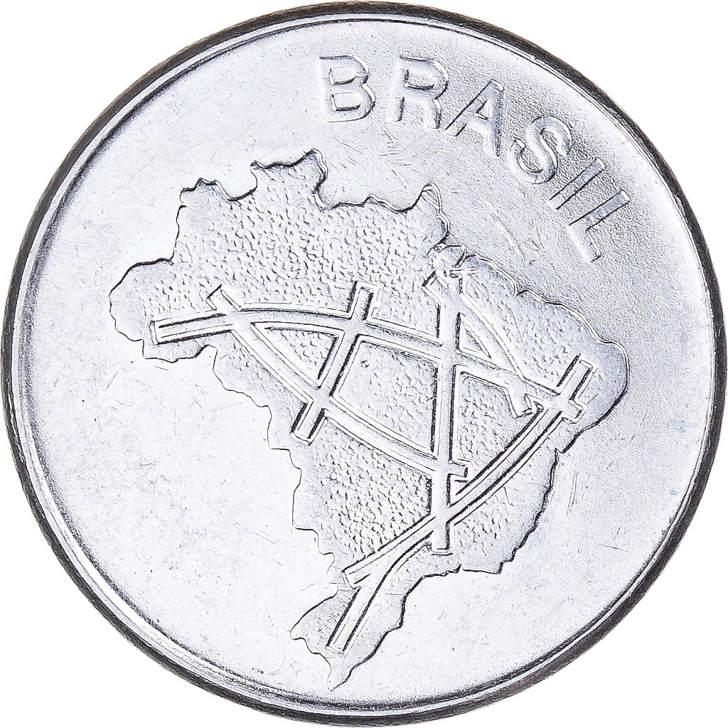 Moneta, Brazylia, 10 Cruzeiros, 1983