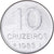 Monnaie, Brésil, 10 Cruzeiros, 1983