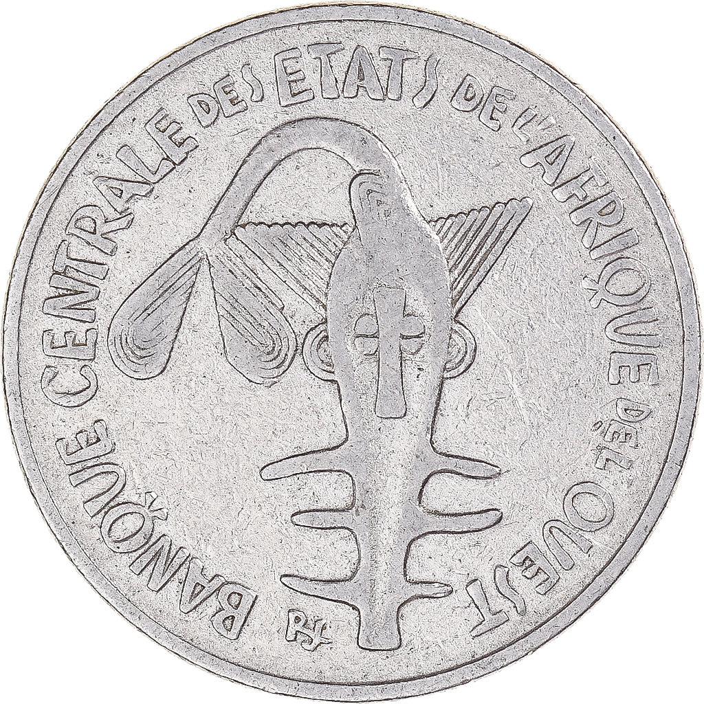 Moeda, Estados da África Ocidental, 100 Francs, 1974