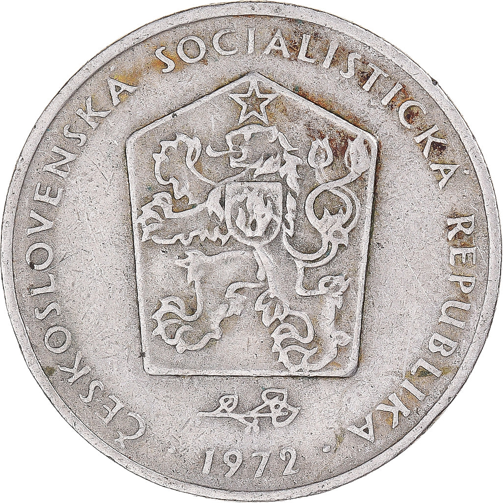 Monnaie, Tchécoslovaquie, 2 Koruny, 1972