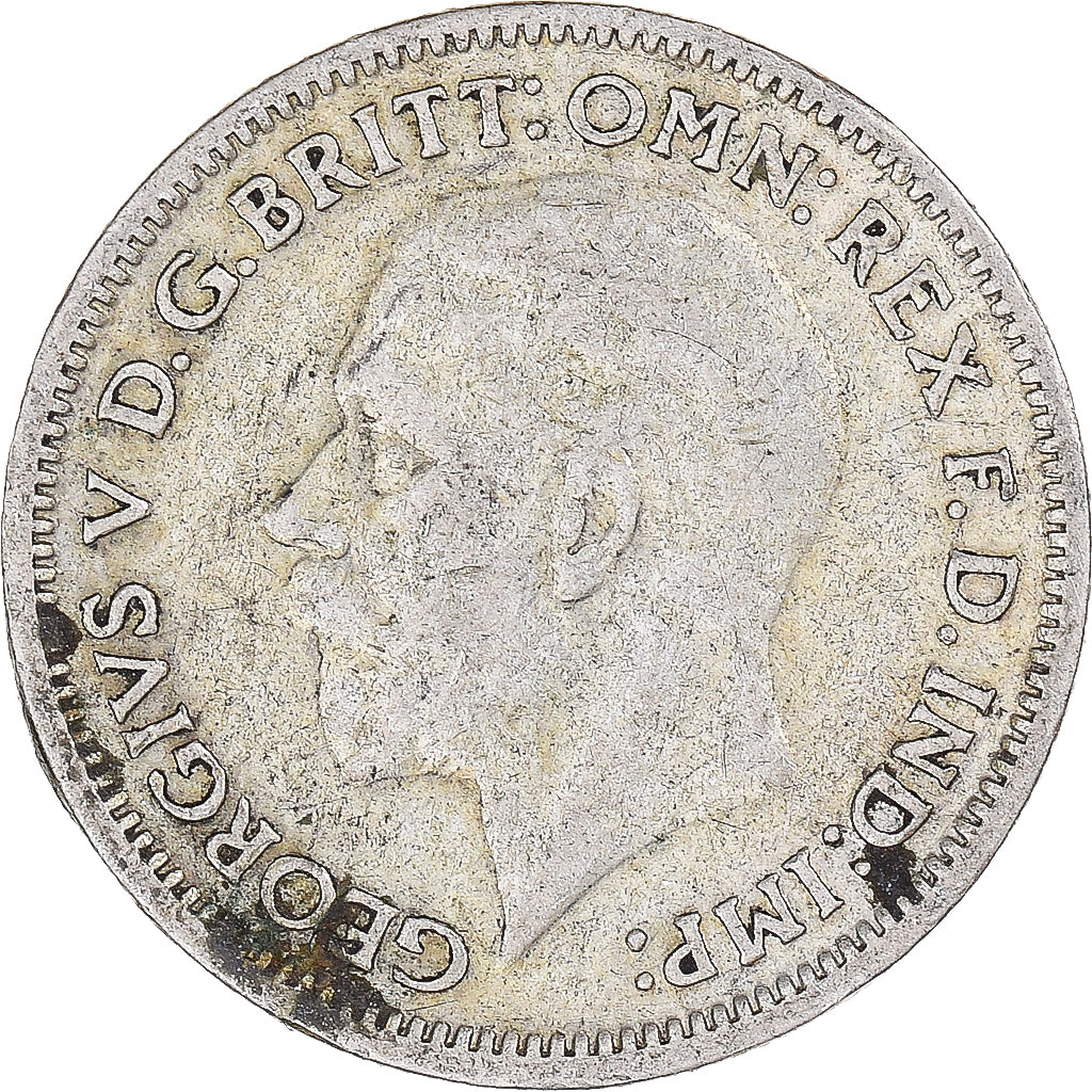 Coin, Great Britain, 6 Pence, 1932