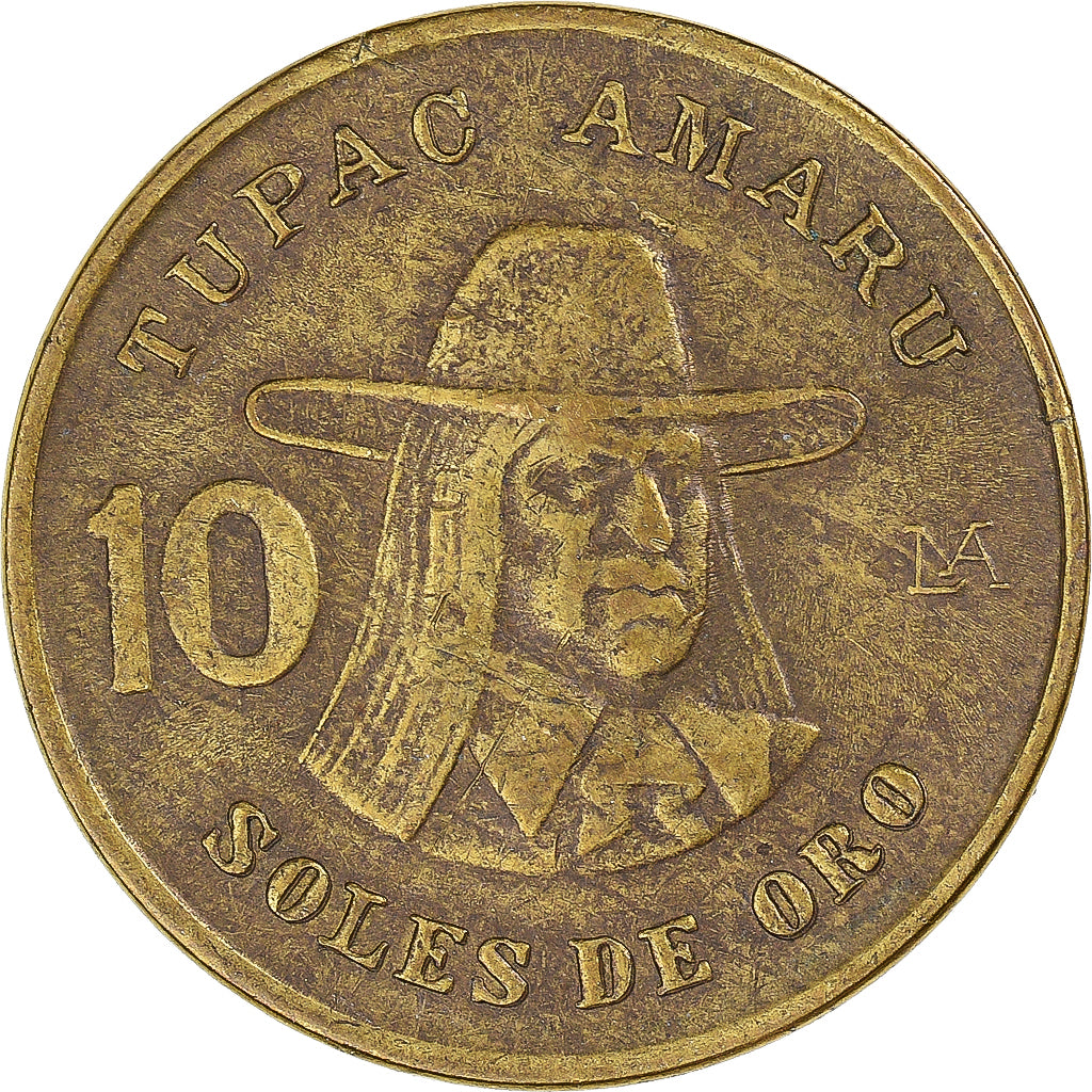Moneda, Perú, 10 Soles, 1978
