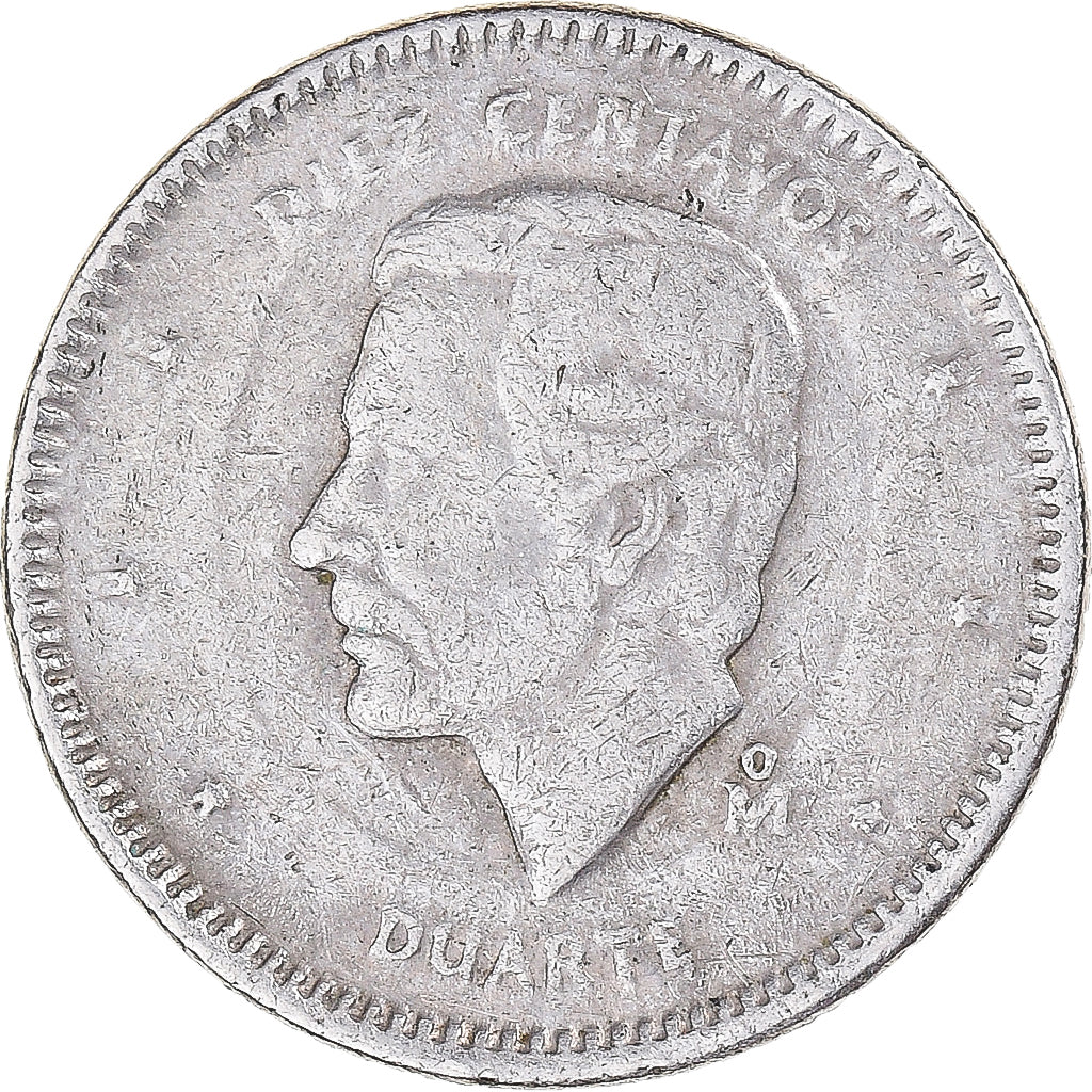 Monnaie, République Dominicaine, 10 Centavos, 1984