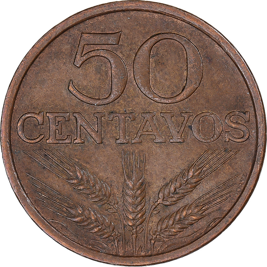 Monnaie, Portugal, 50 Centavos, 1979