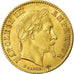 Moneta, Francia, Napoleon III, Napoléon III, 10 Francs, 1866, Strasbourg, BB+