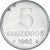 Coin, Brazil, 5 Cruzeiros, 1982