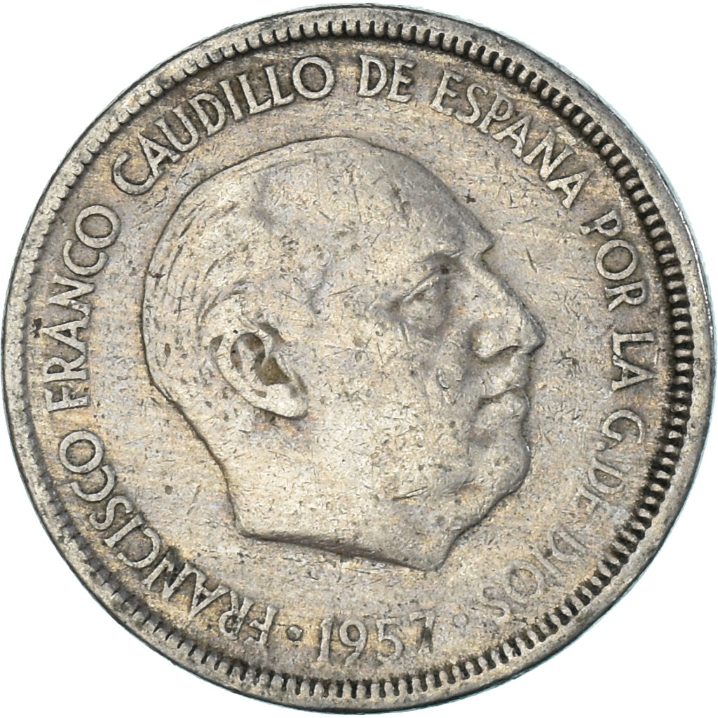 Munten, Spanje, 5 Pesetas, 1963
