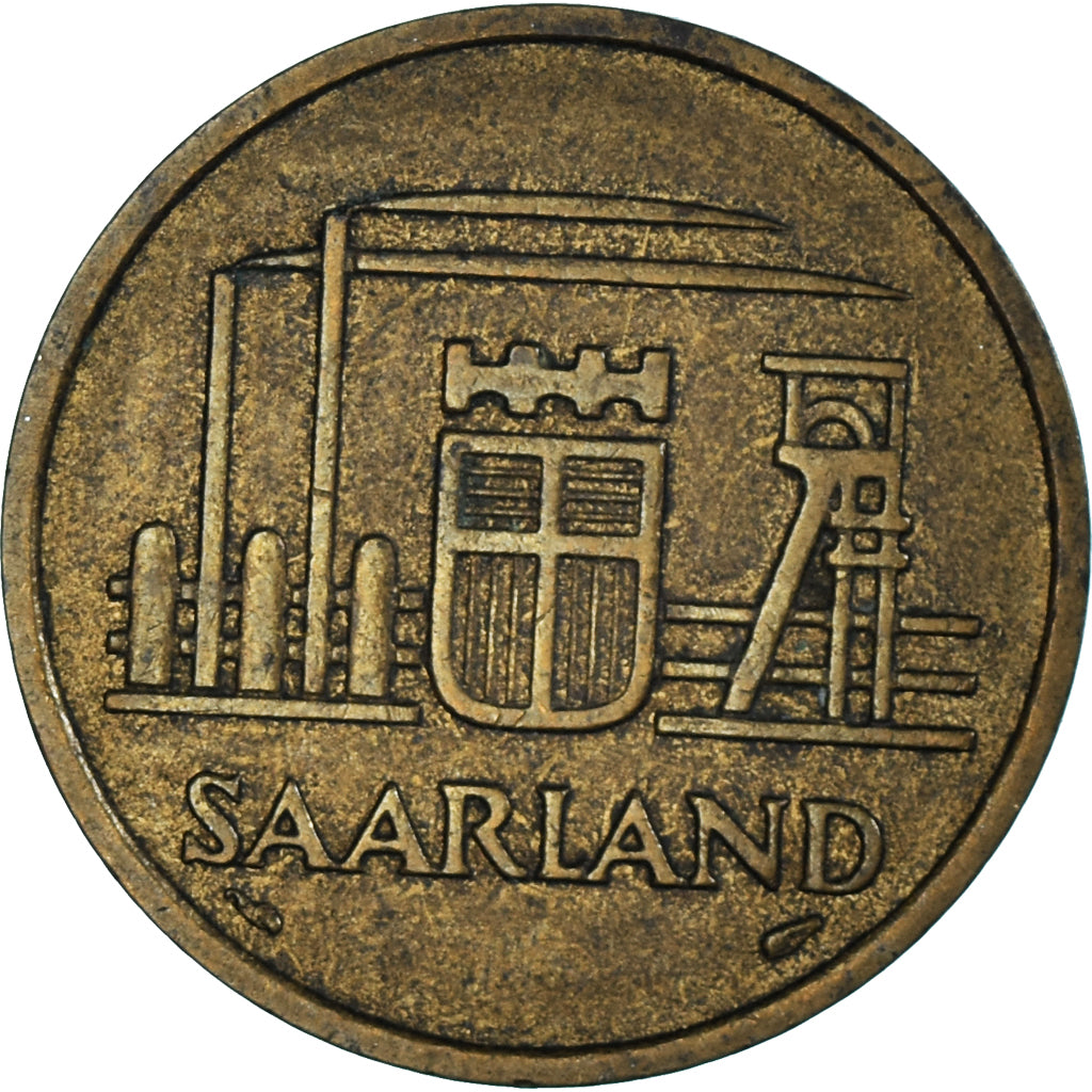 Saara, 50 Franken, 1954