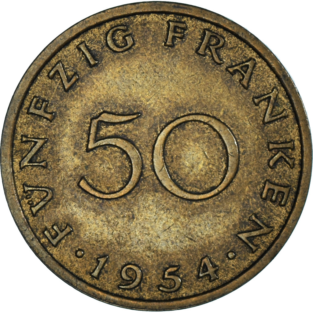 Saara, 50 Franken, 1954