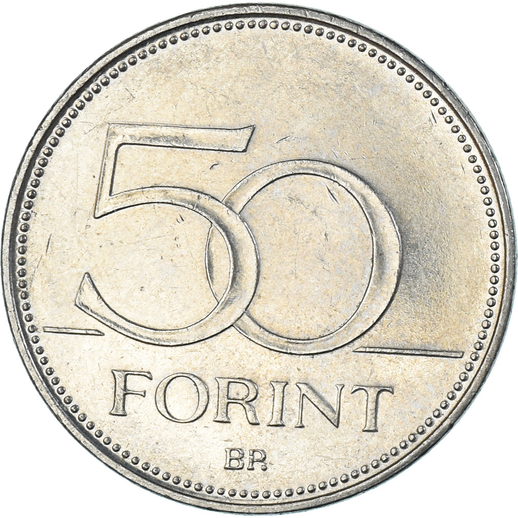 Coin, Hungary, 50 Forint, 2001