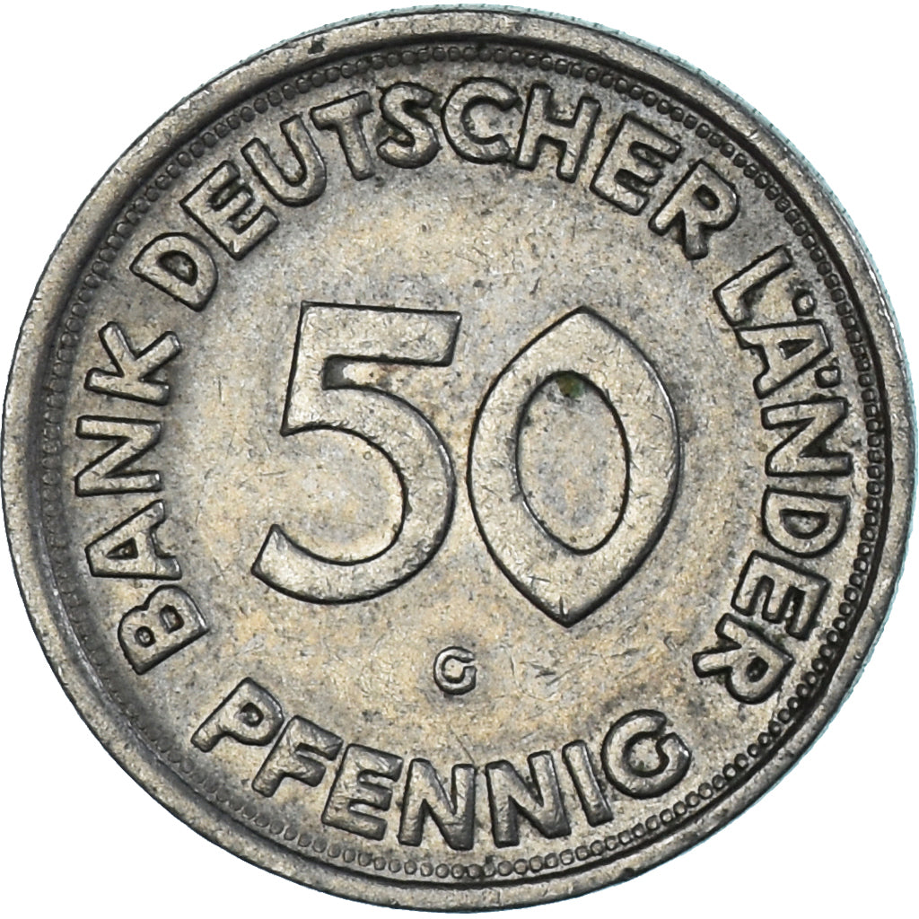 Monnaie, Allemagne, 50 Pfennig, Undated