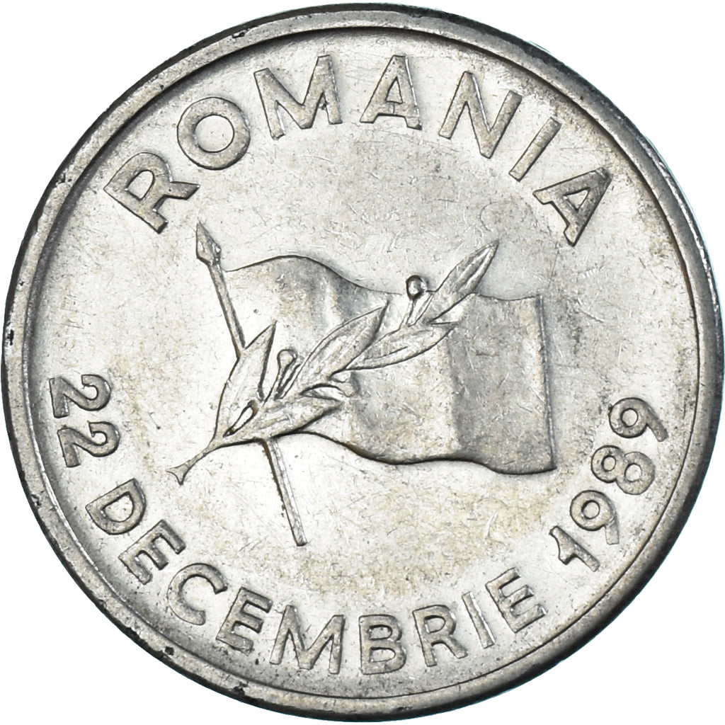 Monnaie, Roumanie, 10 Lei, 1991