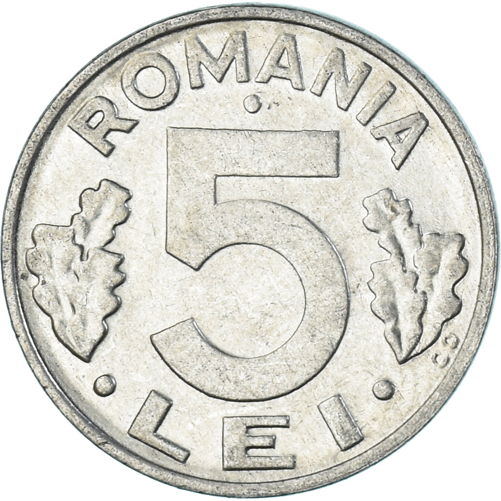 Coin, Romania, 5 Lei, 1994