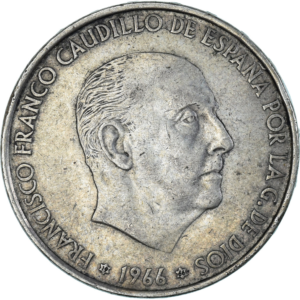 Moneda, España, 100 Pesetas, 1966