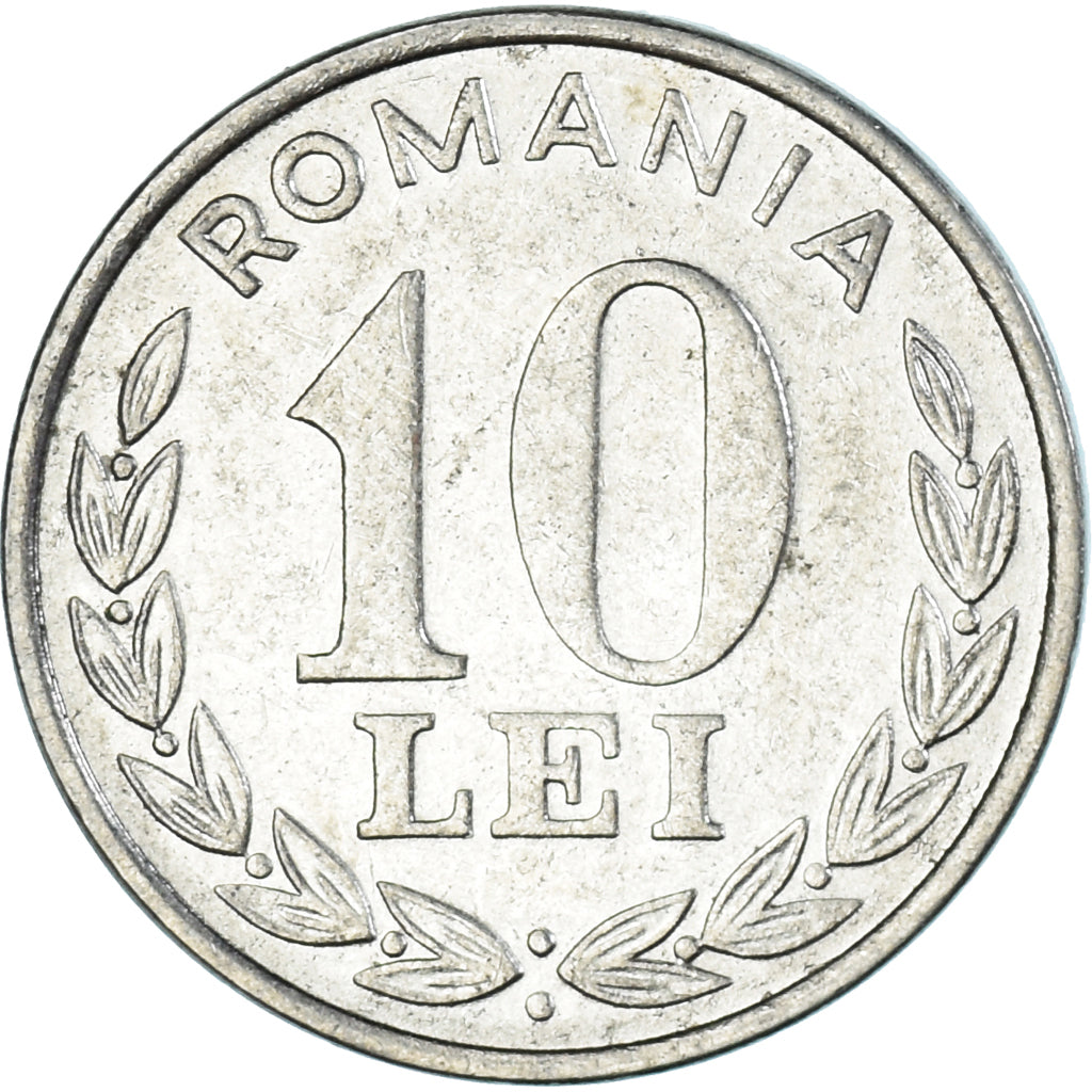 Monnaie, Roumanie, 10 Lei, 1995