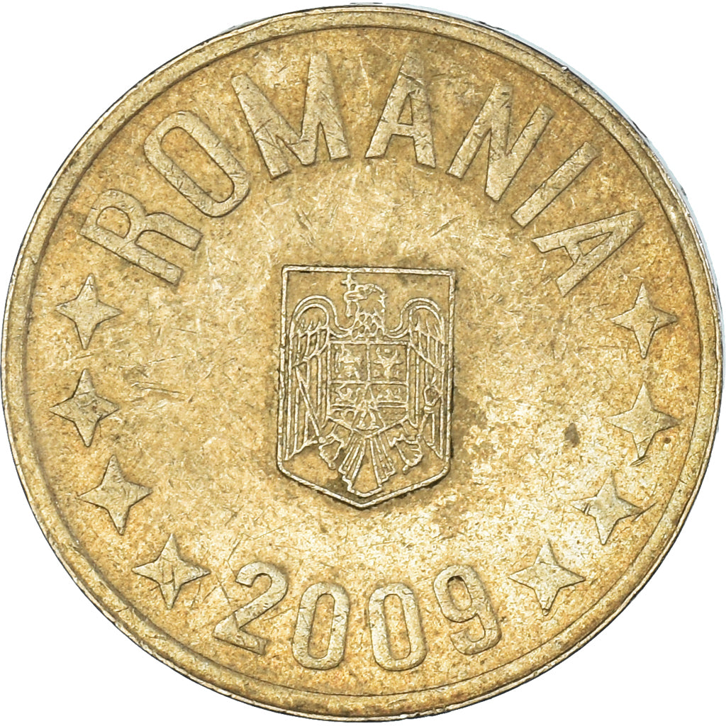 Monnaie, Roumanie, 50 Bani, 2009