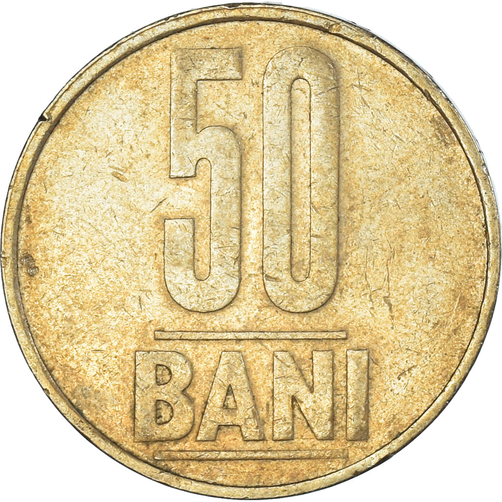 Monnaie, Roumanie, 50 Bani, 2009