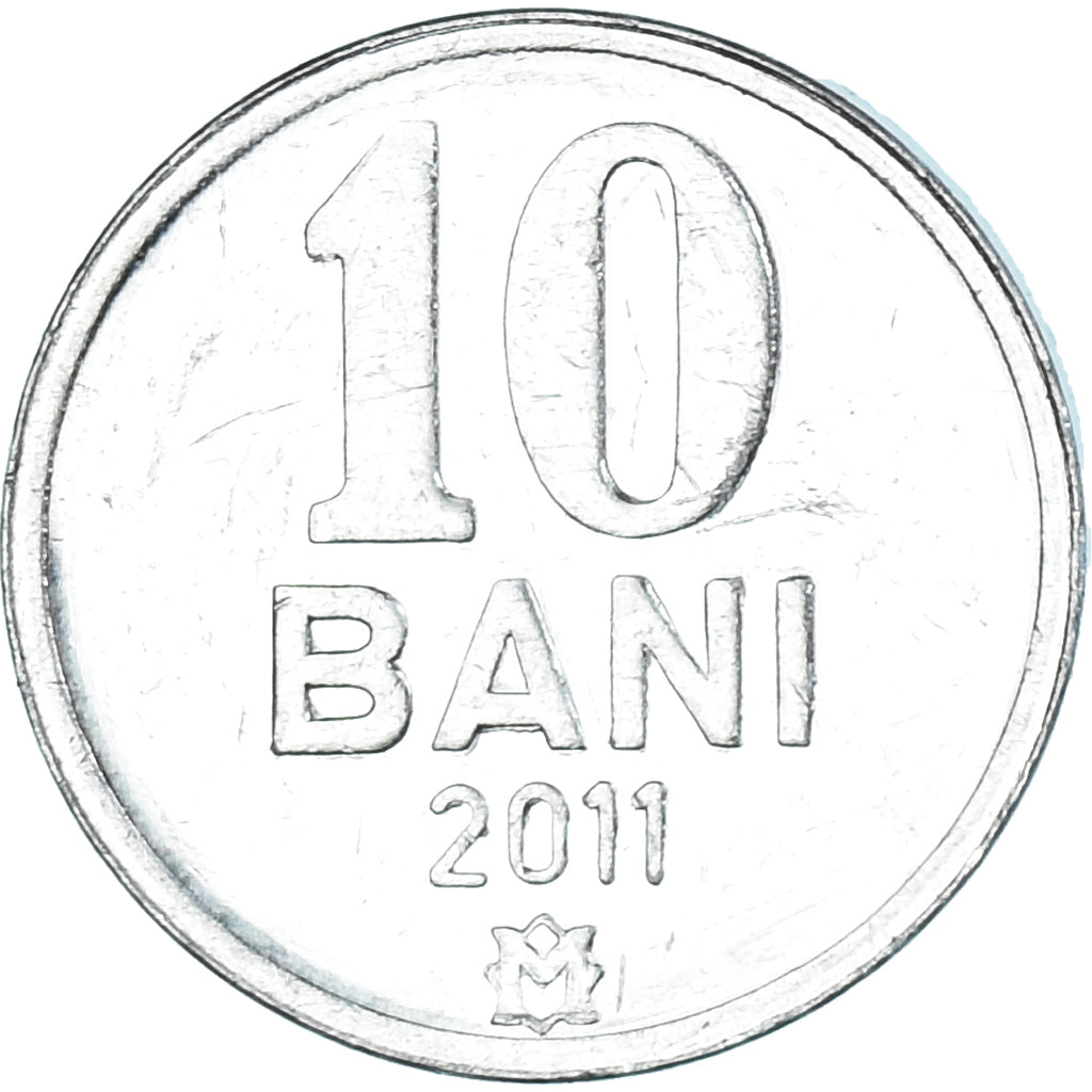 Monnaie, Moldavie, 10 Bani, 2011