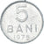 Coin, Romania, 5 Bani, 1975