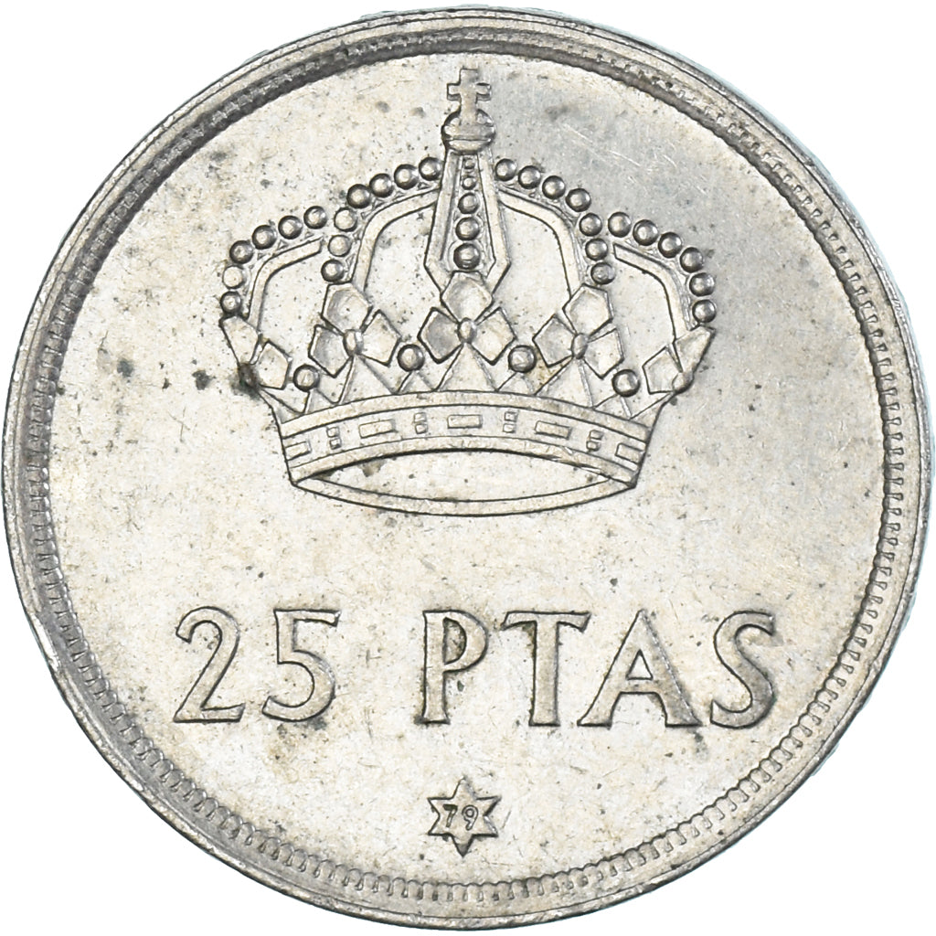 Moneta, Hiszpania, 25 Pesetas, 1979