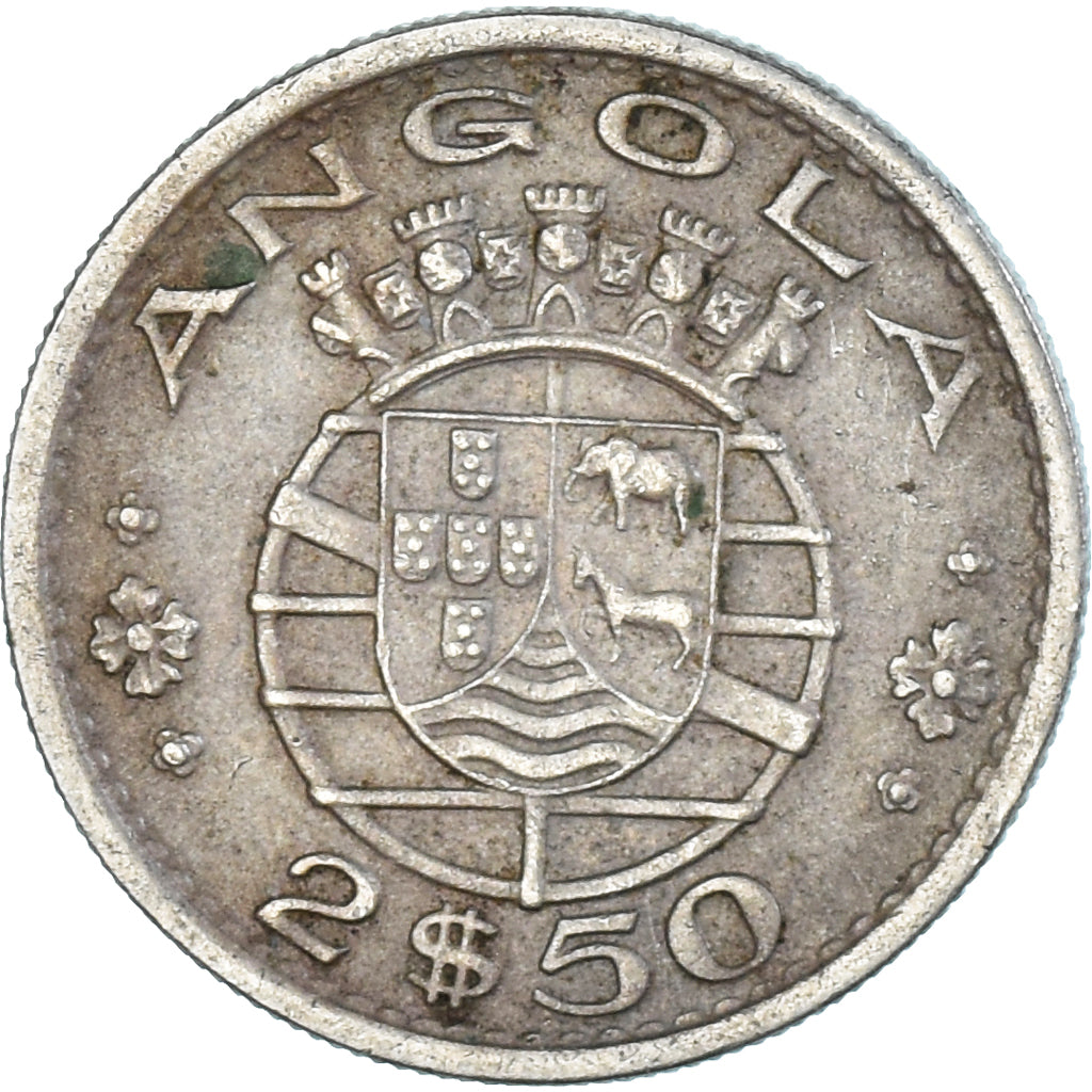 Munten, Angola, 2-1/2 Escudos, 1969