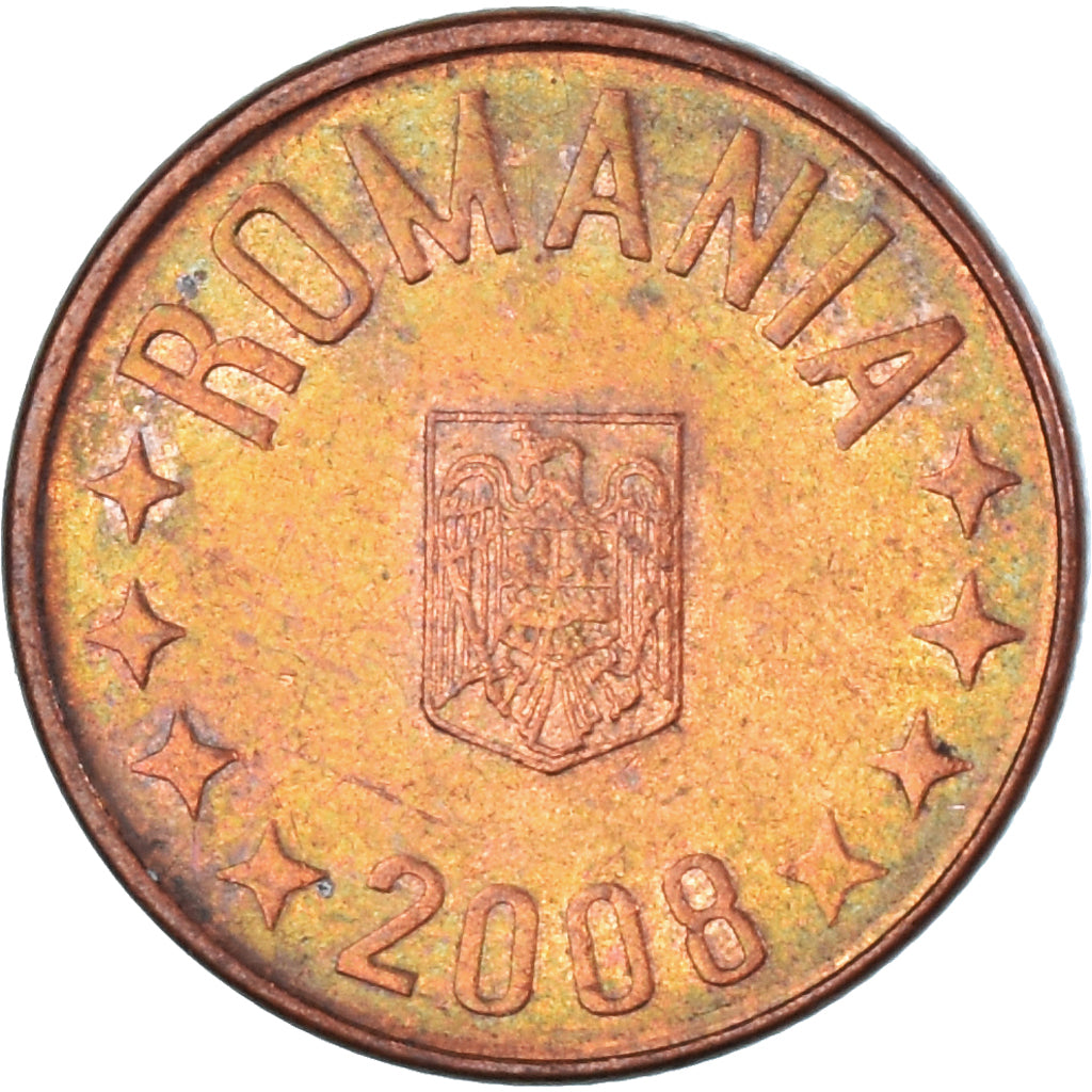 Monnaie, Roumanie, 5 Bani, 2008