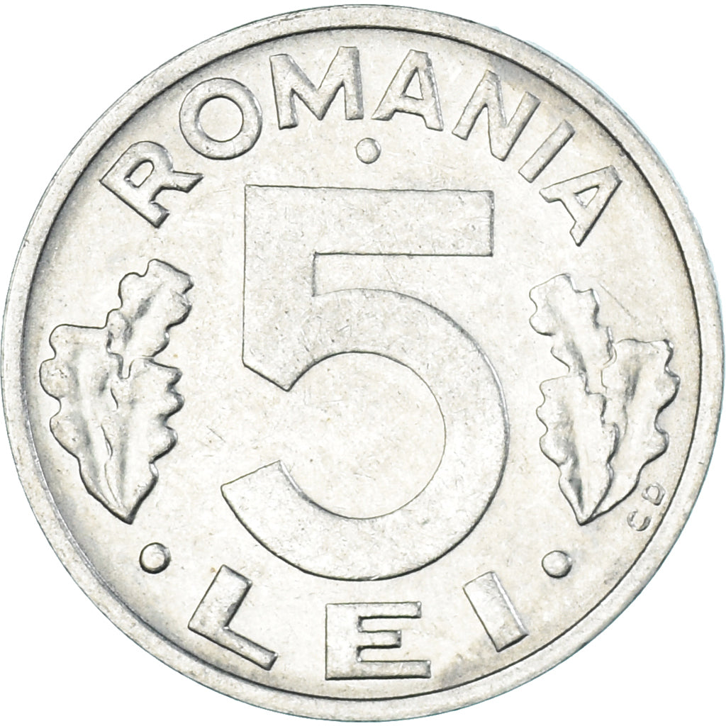 Coin, Romania, 5 Lei, 1995
