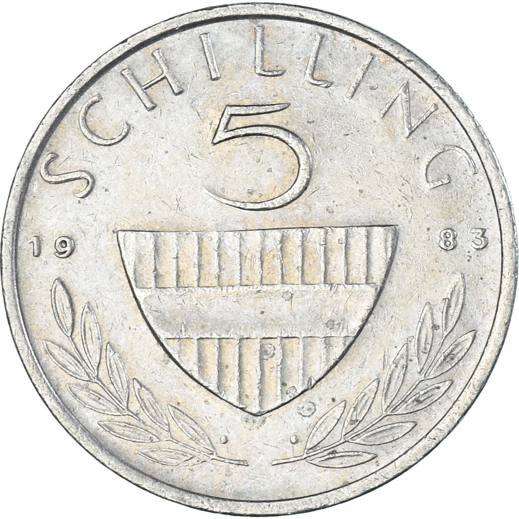 Moneta, Austria, 5 Schilling, 1983