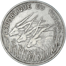 Munten, Tsjaad, 100 Francs, 1972