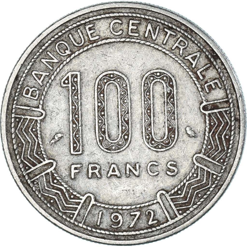 Munten, Tsjaad, 100 Francs, 1972
